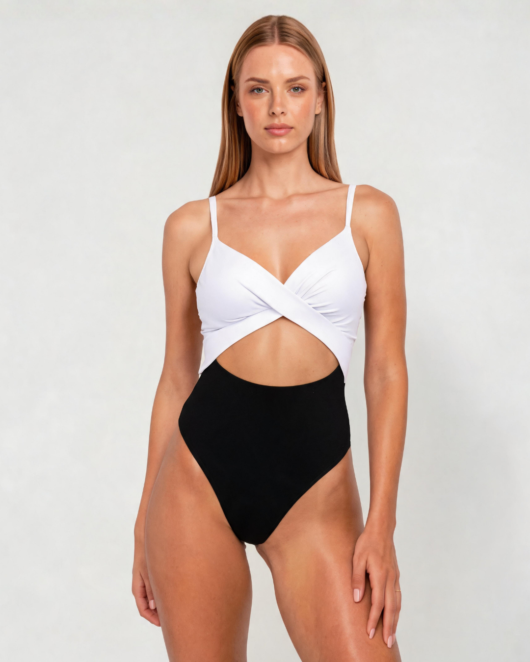 Be You Clara -Shaping-Badeanzug mit Cut-out an der Taille