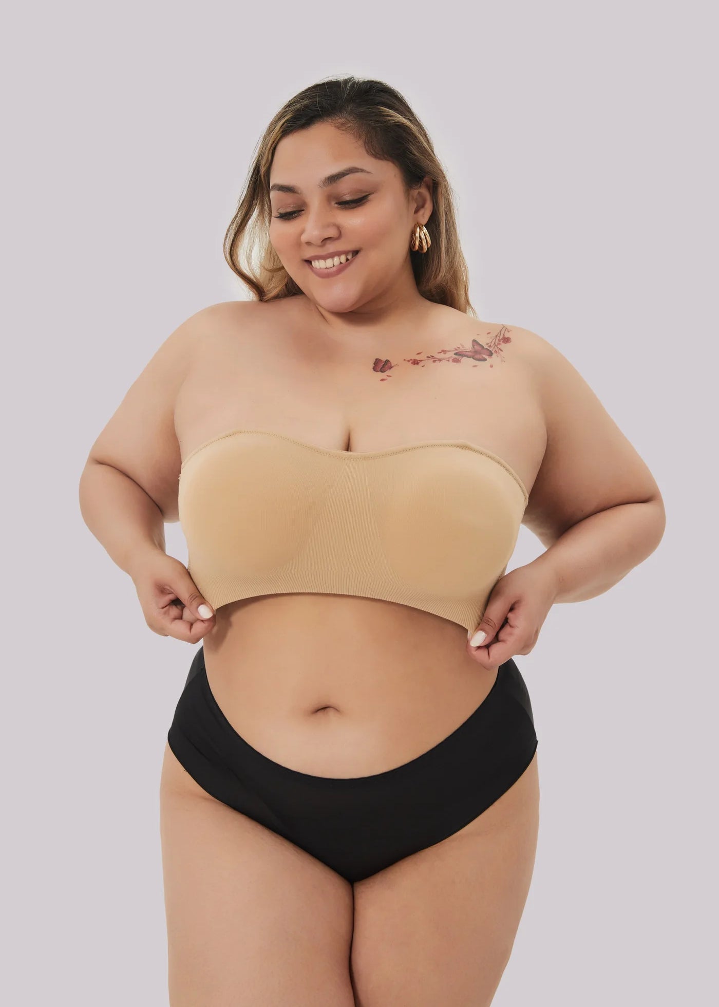 Be You Jessica - Trägerloser Bandeau-BH